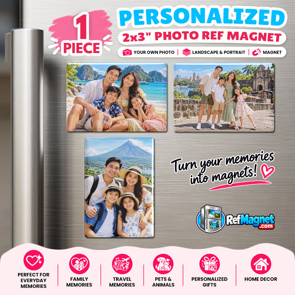 Personalized 2x3" Photo Ref Magnet